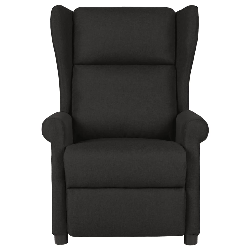 Fauteuil de massage Noir Tissu Fauteuils électriques vidaXL   