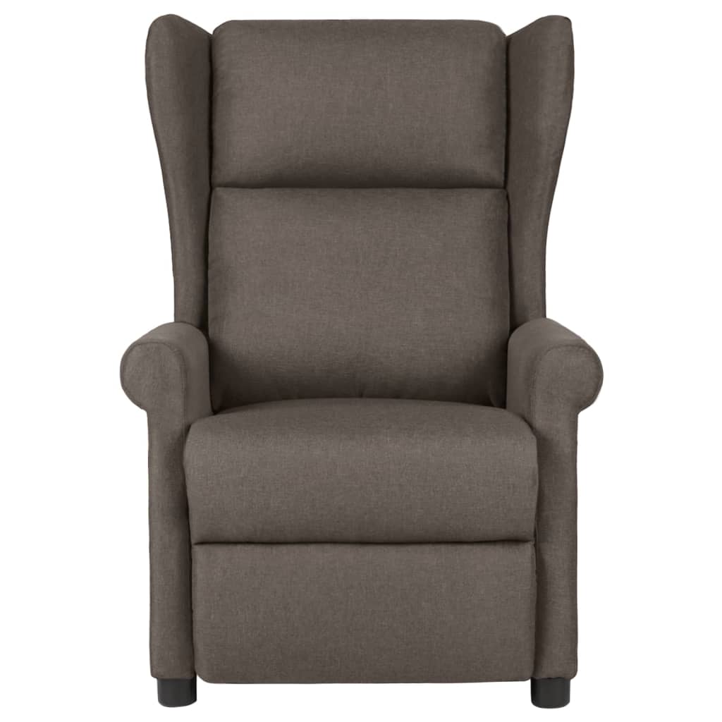 Fauteuil de massage Marron Tissu Fauteuils électriques vidaXL   