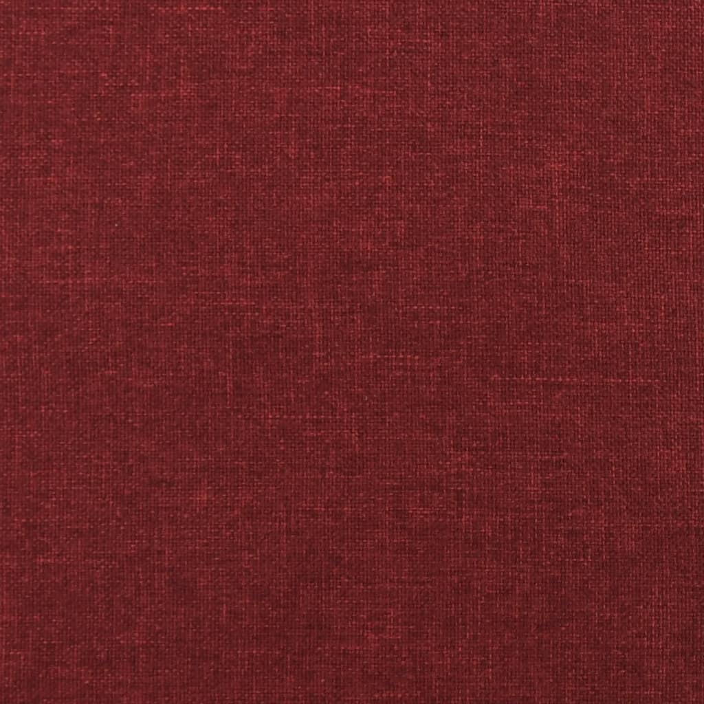 Coussins décoratifs lot de 2 Rouge bordeaux 40x40 cm Tissu Coussins décoratifs vidaXL   