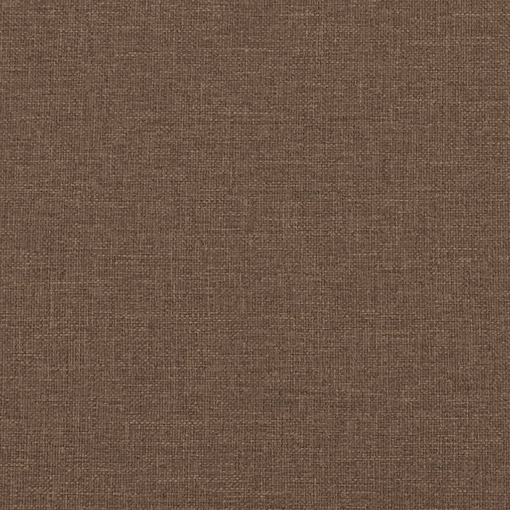 Coussins décoratifs lot de 2 Marron Ø15x50 cm Tissu Coussins décoratifs vidaXL   