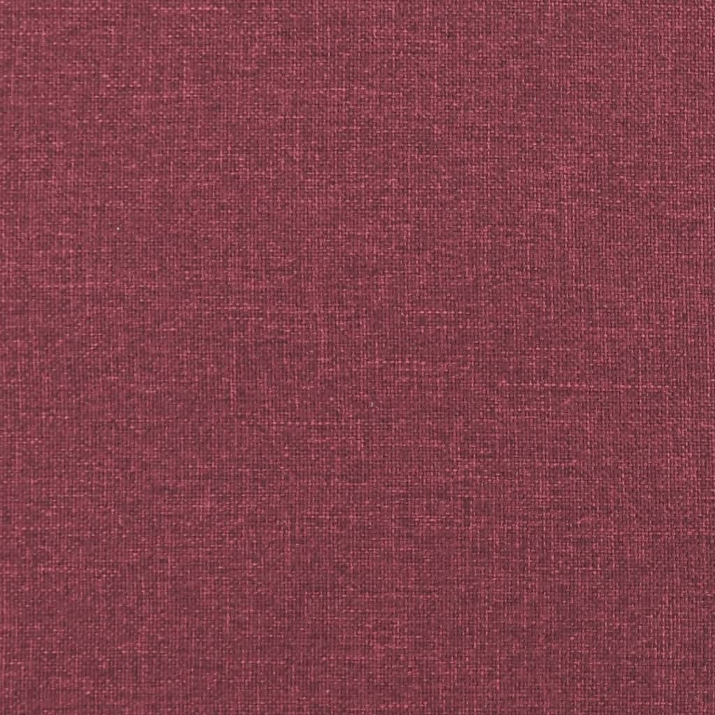 Coussins décoratifs 2 pcs Rouge bordeaux Ø15x50 cm Tissu Coussins décoratifs vidaXL   