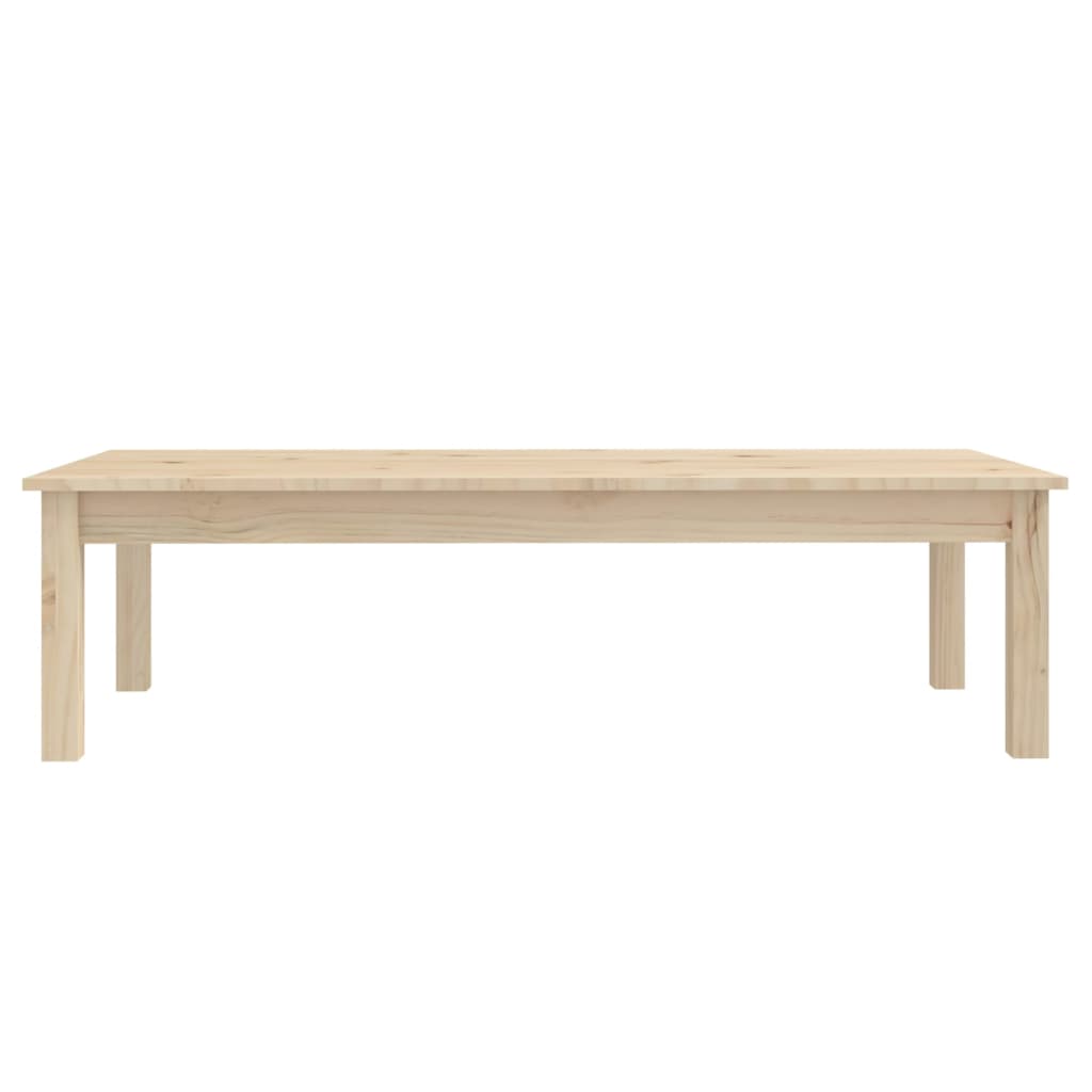 Table basse 110x50x30 cm Bois massif de pin Tables basses vidaXL