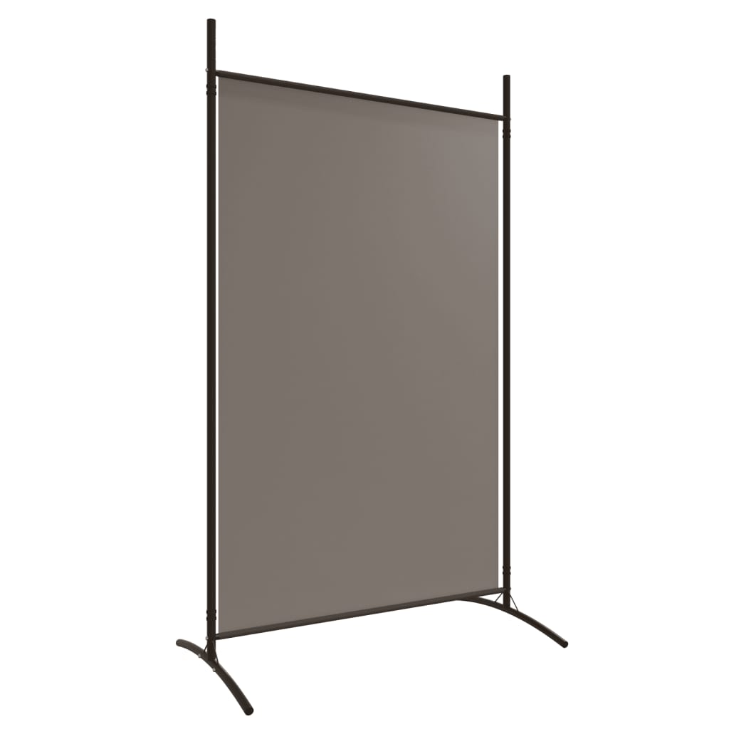 Cloison de séparation 3 panneaux Anthracite 525x180 cm Tissu Séparateurs de pièces vidaXL   