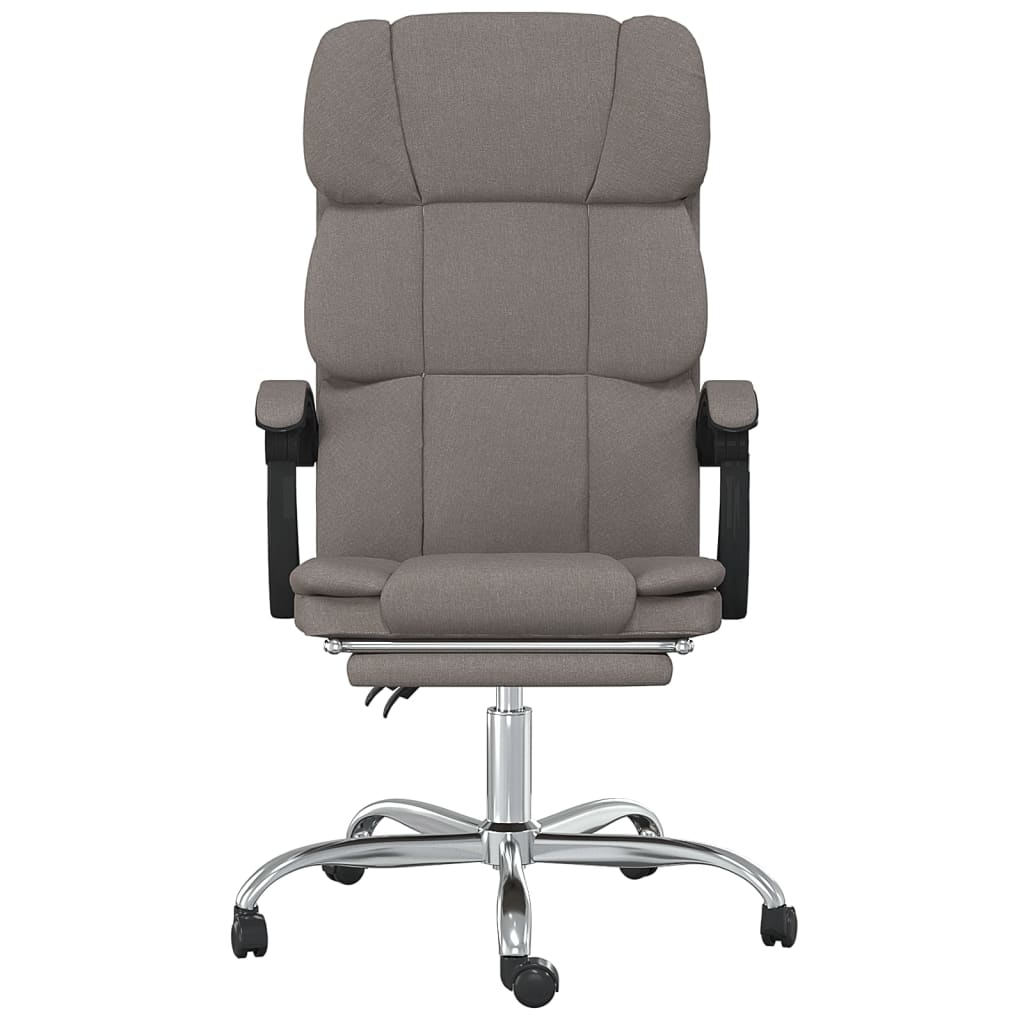 Fauteuil inclinable de bureau Taupe Tissu - Xios Store SNC