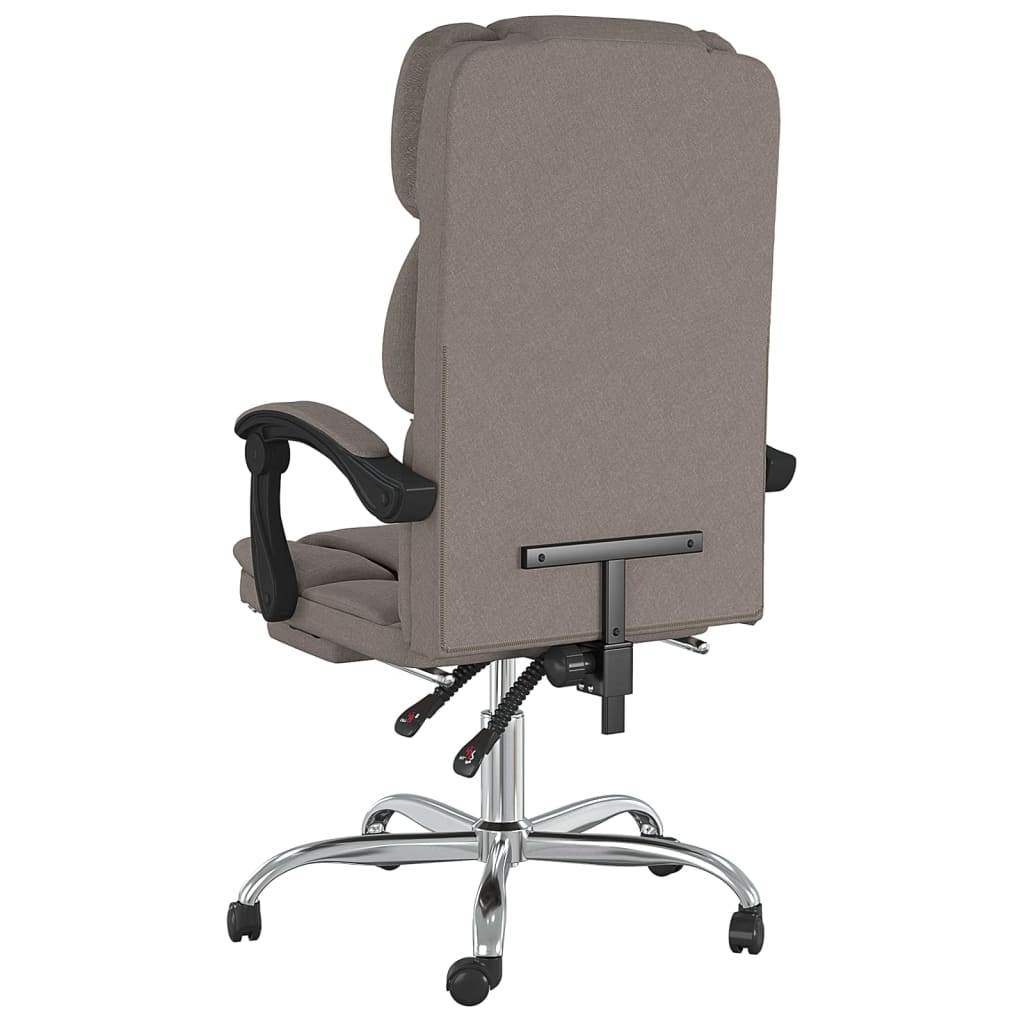 Fauteuil inclinable de bureau Taupe Tissu - Xios Store SNC