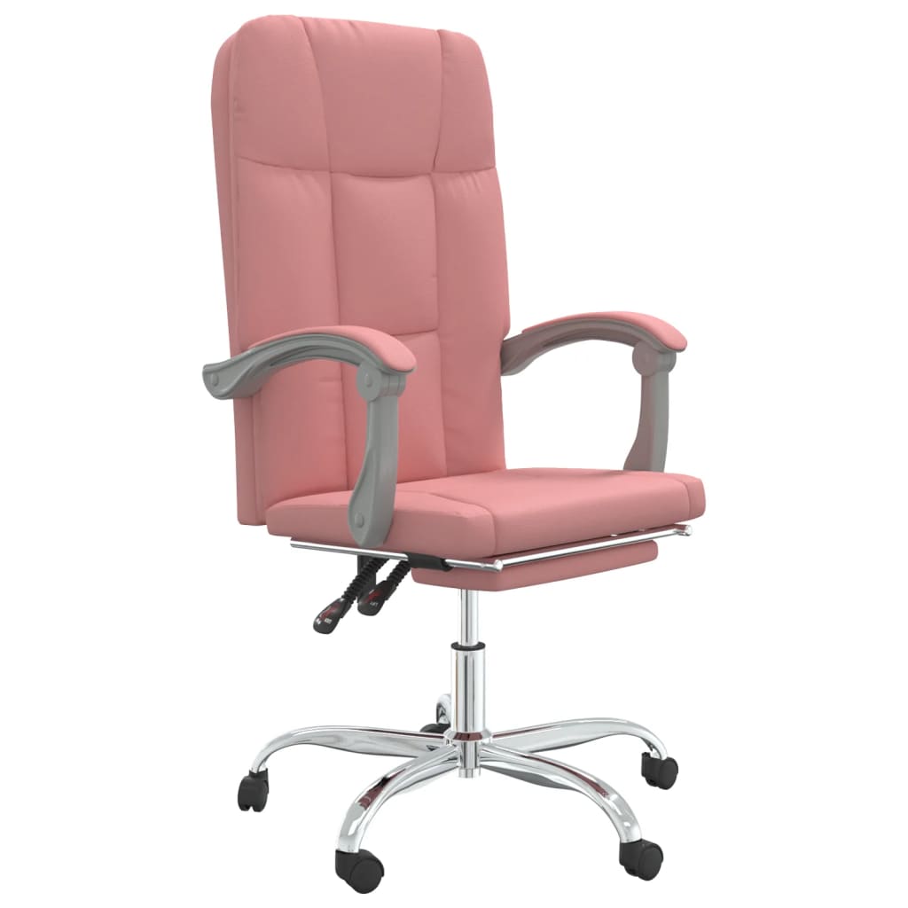 Fauteuil inclinable de bureau Rose Similicuir - Xios Store SNC