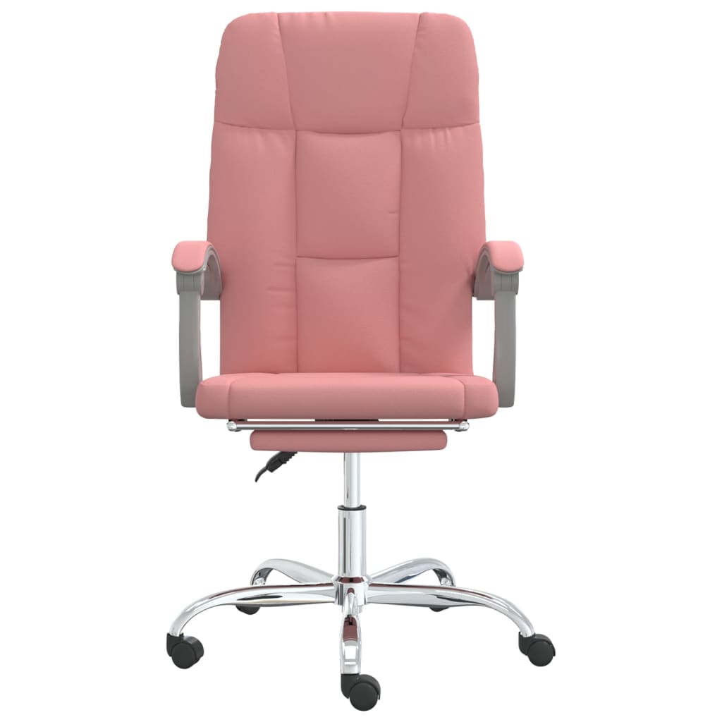 Fauteuil inclinable de bureau Rose Similicuir - Xios Store SNC