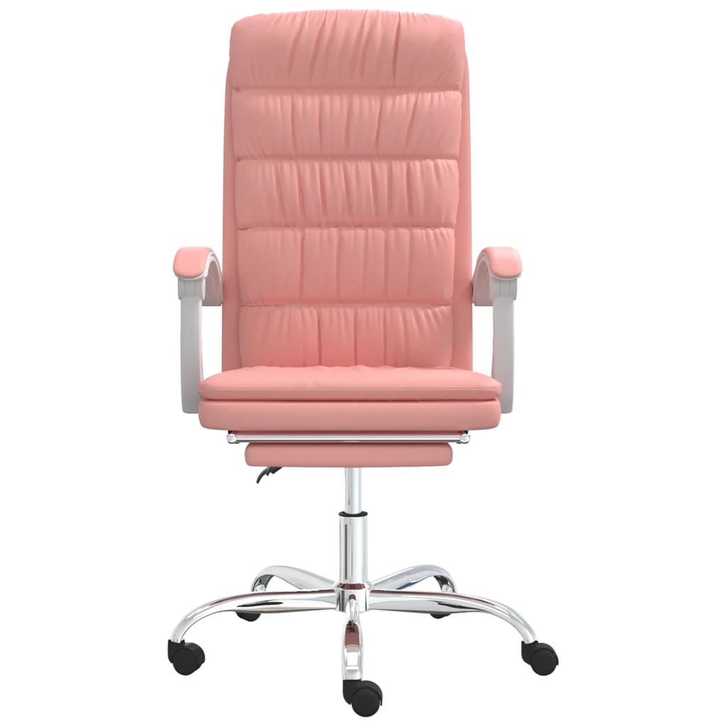 Fauteuil inclinable de bureau Rose Similicuir - Xios Store SNC