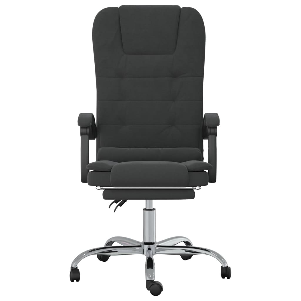 Fauteuil de massage inclinable de bureau Noir Velours - Xios Store SNC