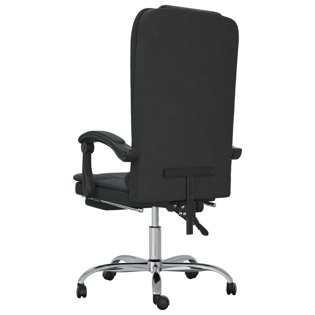 Fauteuil de massage inclinable de bureau Noir Velours - Xios Store SNC