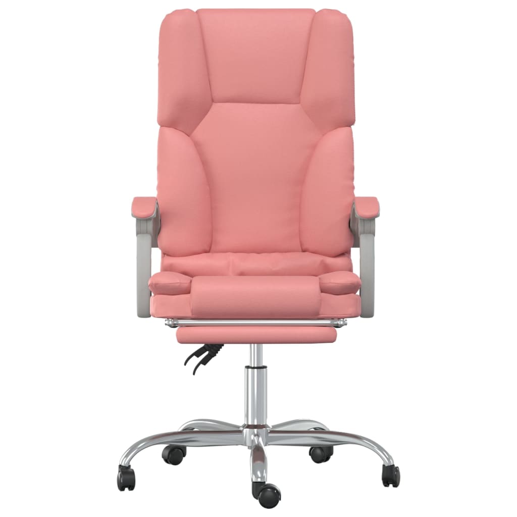 Fauteuil de massage inclinable de bureau Rose Similicuir - Xios Store SNC