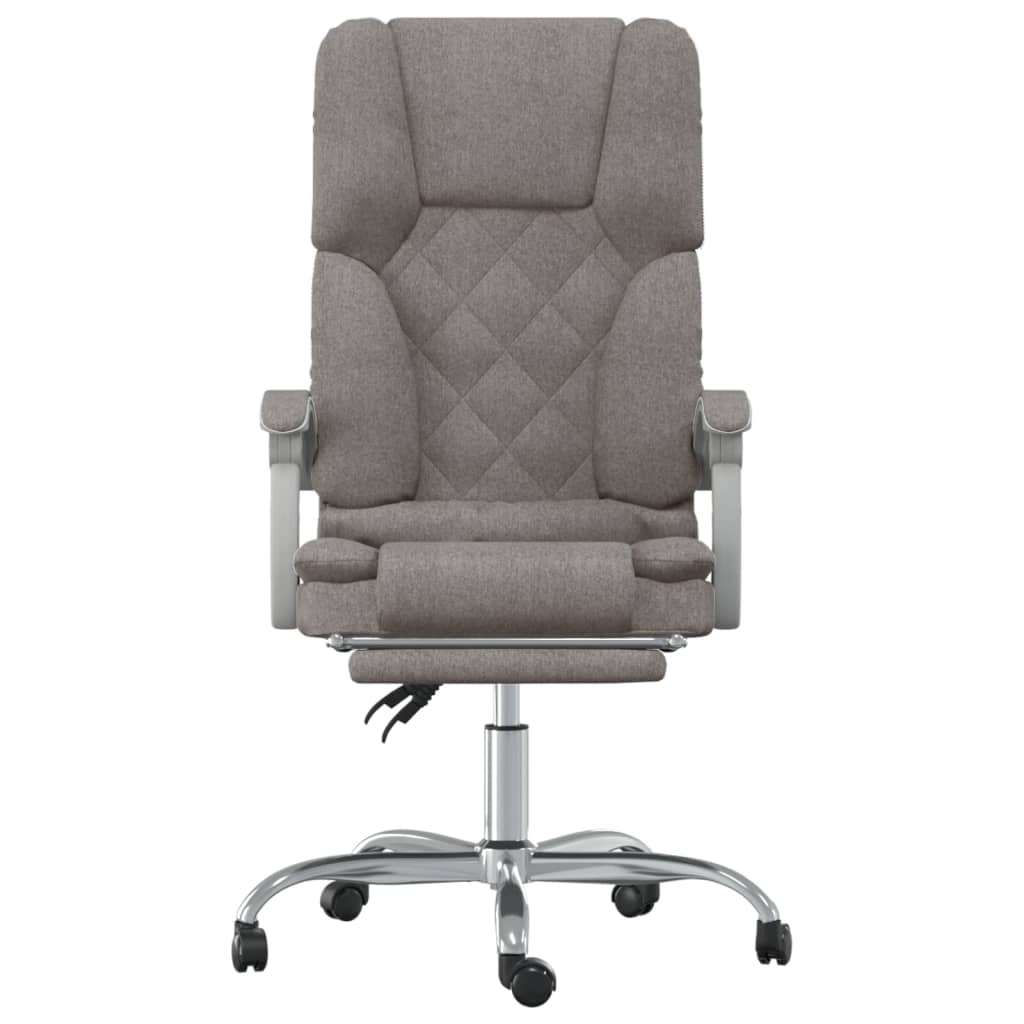 Fauteuil de massage inclinable de bureau Taupe Tissu - Xios Store SNC