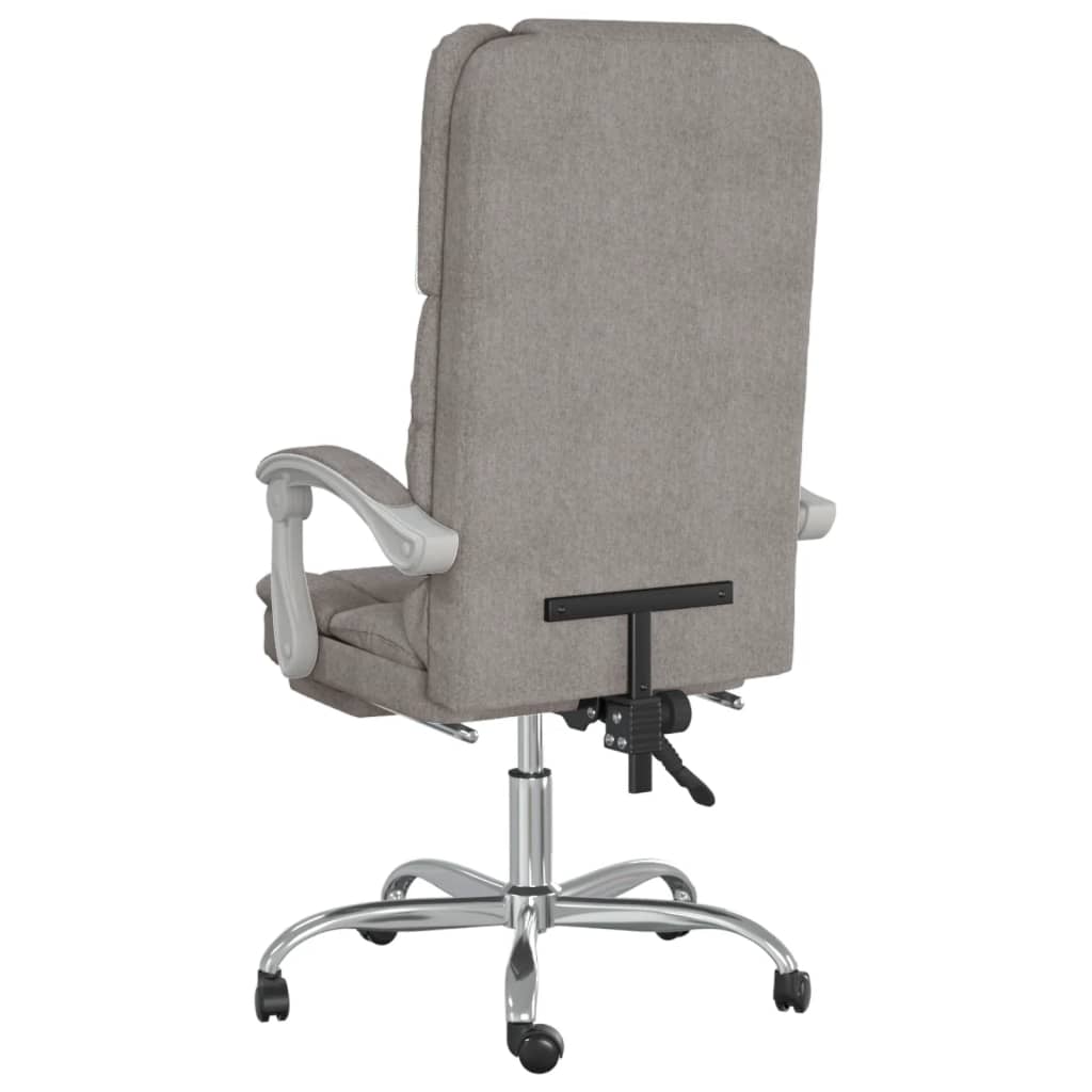 Fauteuil de massage inclinable de bureau Taupe Tissu - Xios Store SNC