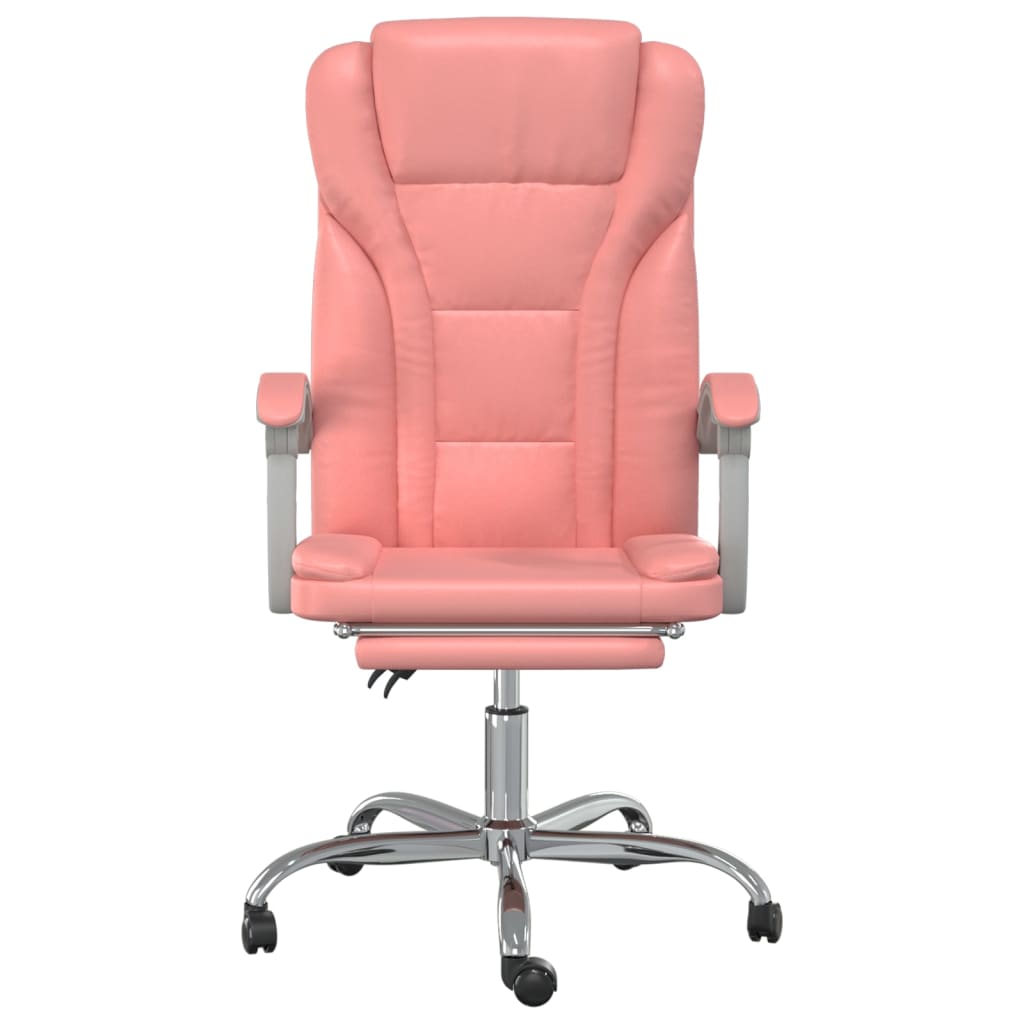 Fauteuil inclinable de bureau Rose Similicuir - Xios Store SNC