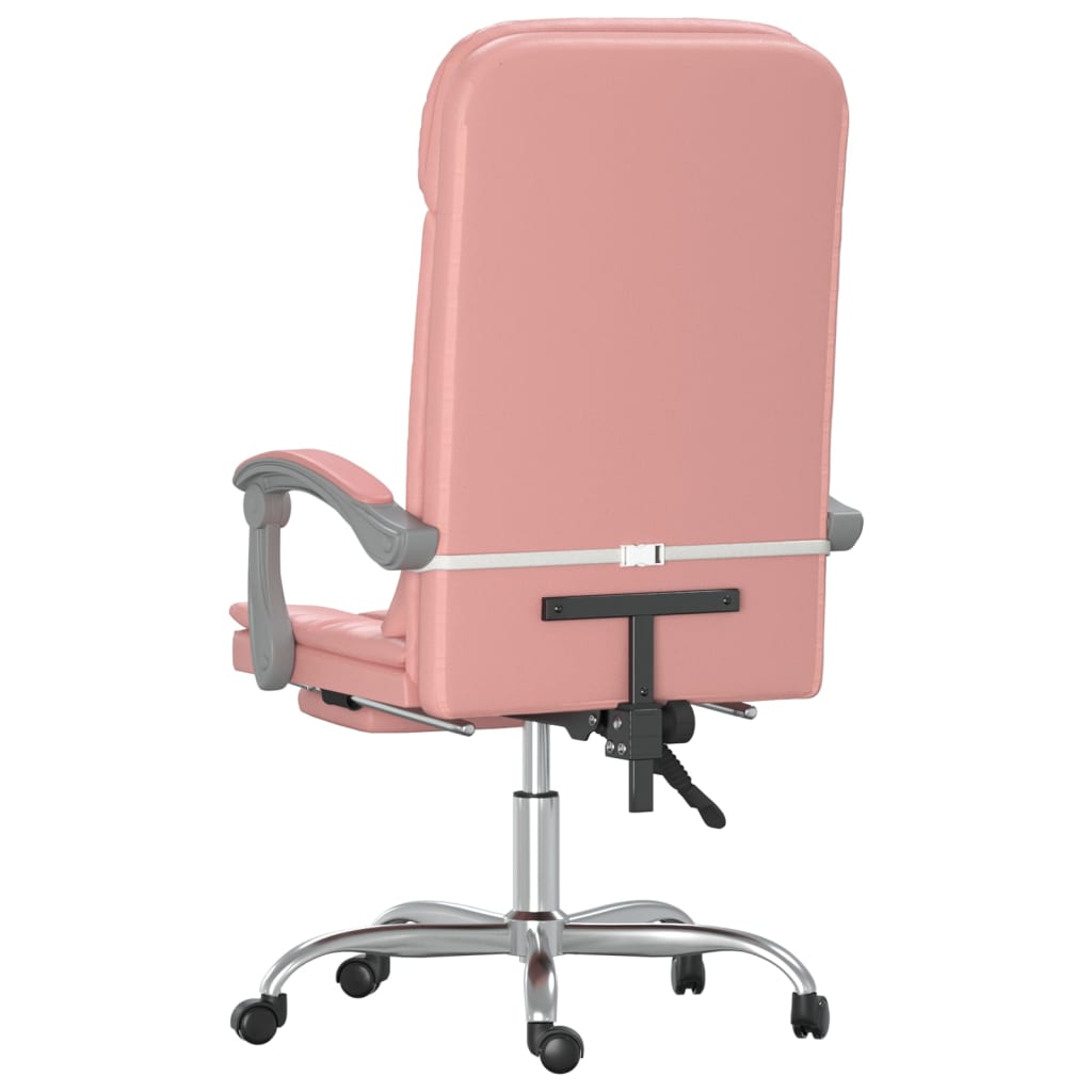 Fauteuil de massage inclinable de bureau Rose Similicuir - Xios Store SNC