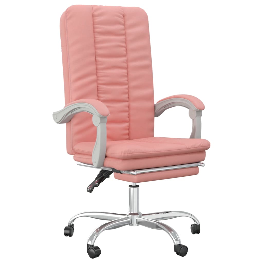 Fauteuil inclinable de bureau Rose Similicuir - Xios Store SNC