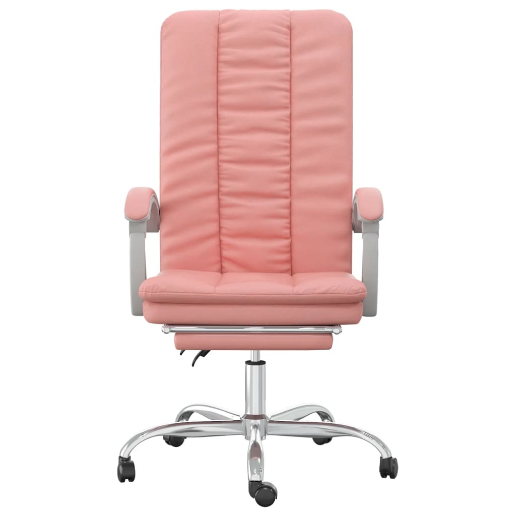 Fauteuil inclinable de bureau Rose Similicuir - Xios Store SNC