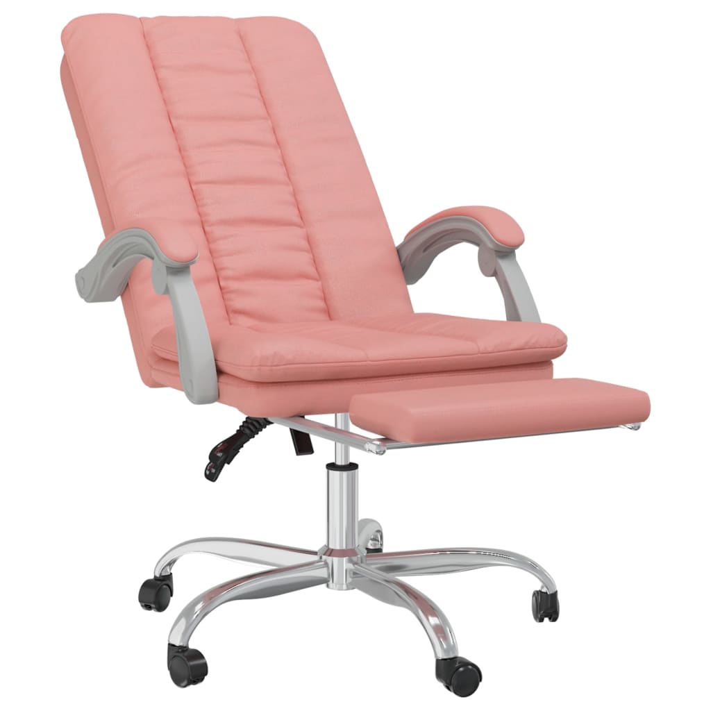 Fauteuil inclinable de bureau Rose Similicuir - Xios Store SNC