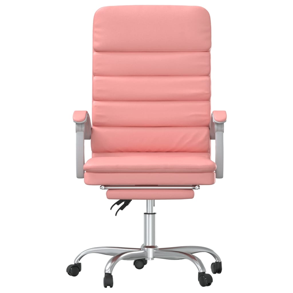 Fauteuil de massage inclinable de bureau Rose Similicuir - Xios Store SNC