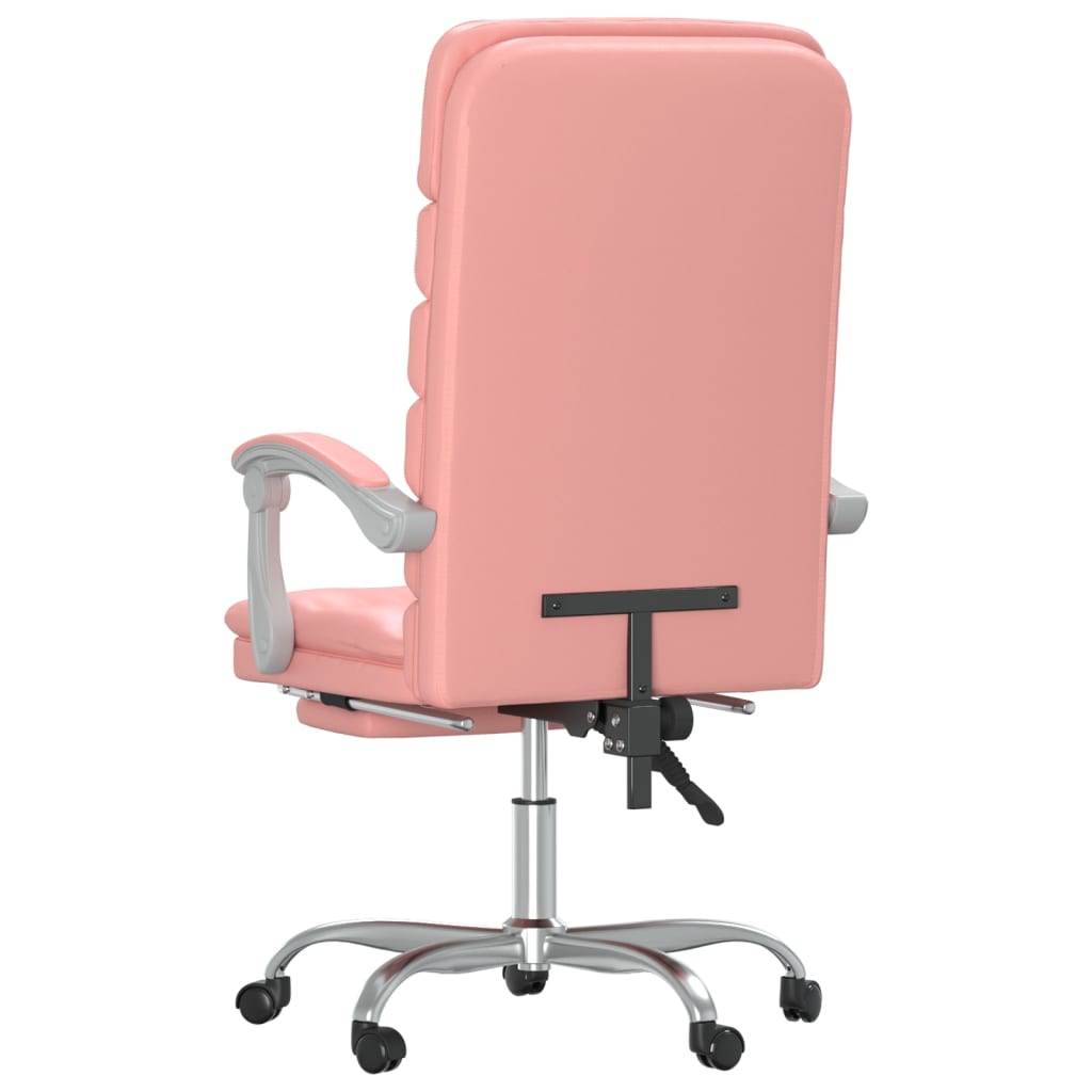 Fauteuil de massage inclinable de bureau Rose Similicuir - Xios Store SNC