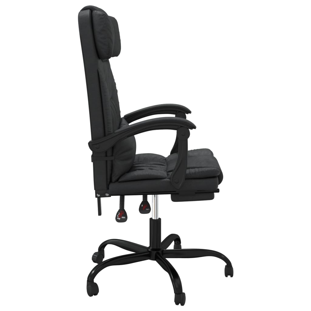 Fauteuil inclinable de bureau Noir Similicuir - Xios Store SNC