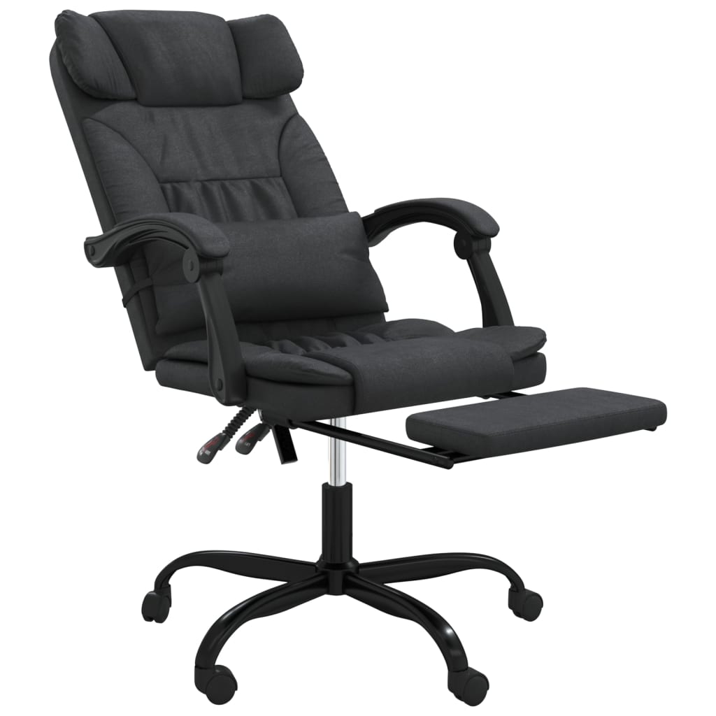 Fauteuil inclinable de bureau Noir Similicuir - Xios Store SNC