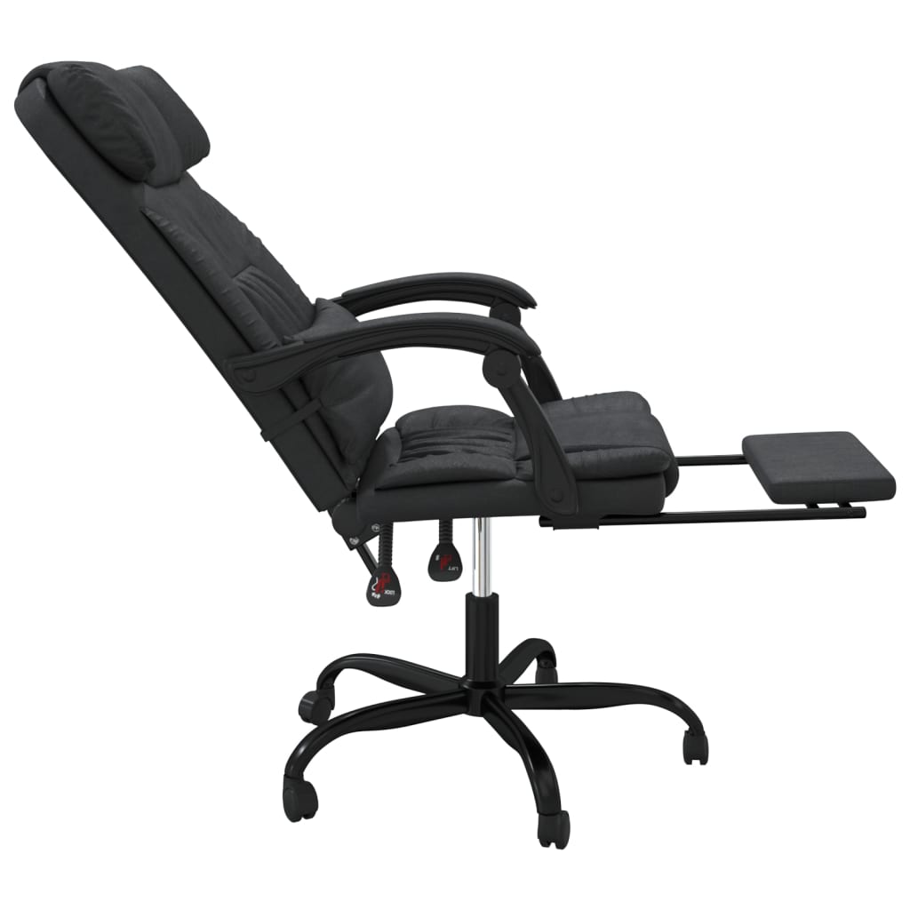 Fauteuil inclinable de bureau Noir Similicuir - Xios Store SNC