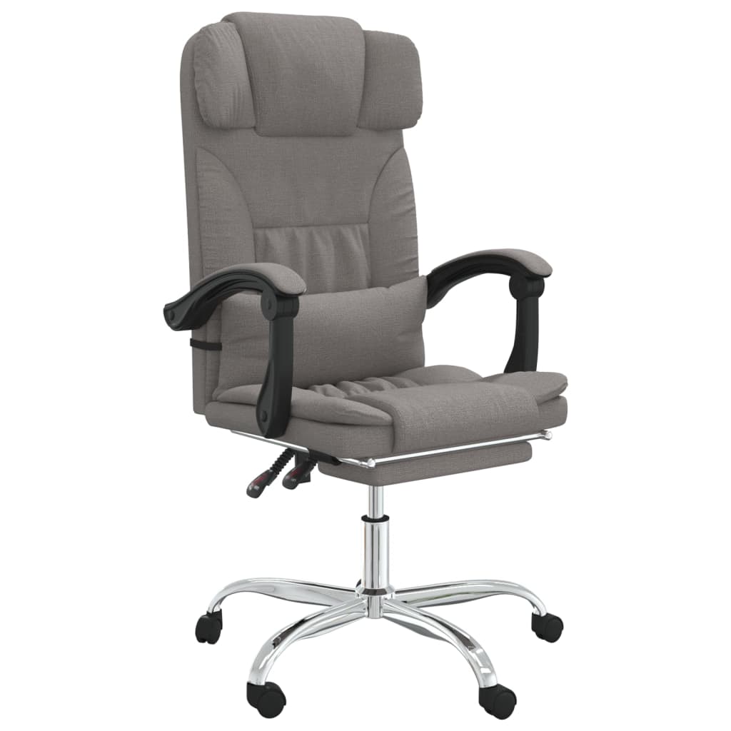 Fauteuil de massage inclinable de bureau Taupe Tissu - Xios Store SNC