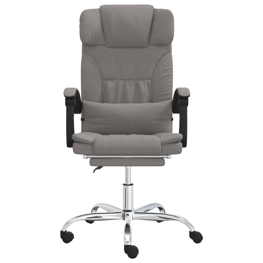 Fauteuil de massage inclinable de bureau Taupe Tissu - Xios Store SNC