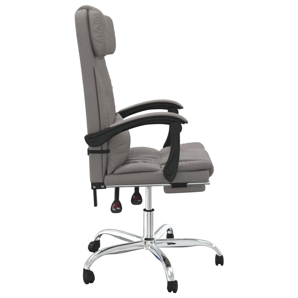 Fauteuil de massage inclinable de bureau Taupe Tissu - Xios Store SNC