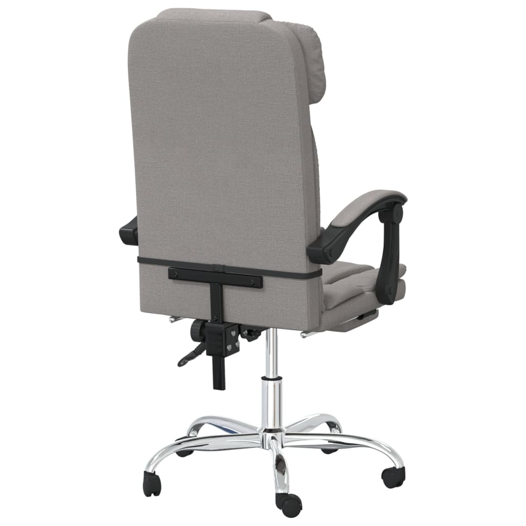 Fauteuil de massage inclinable de bureau Taupe Tissu - Xios Store SNC