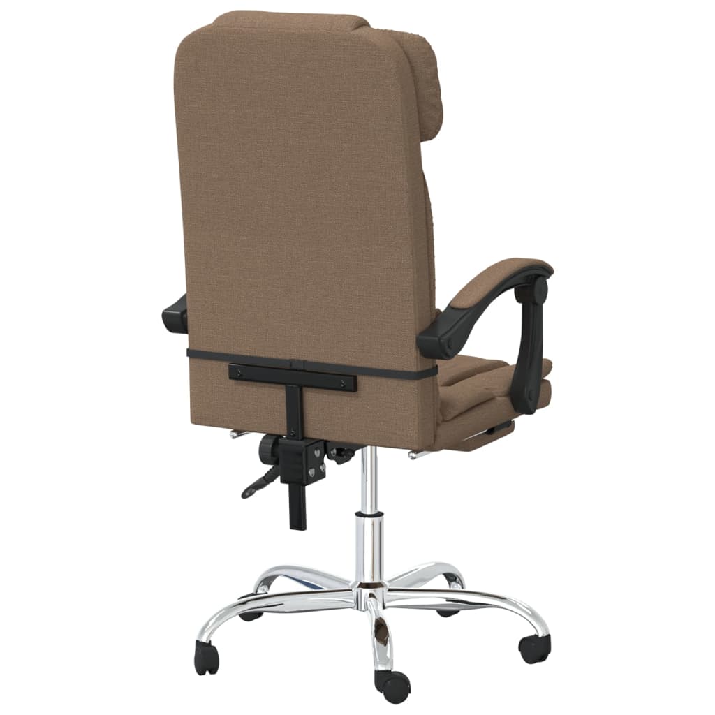 Fauteuil de massage inclinable de bureau Marron Tissu - Xios Store SNC