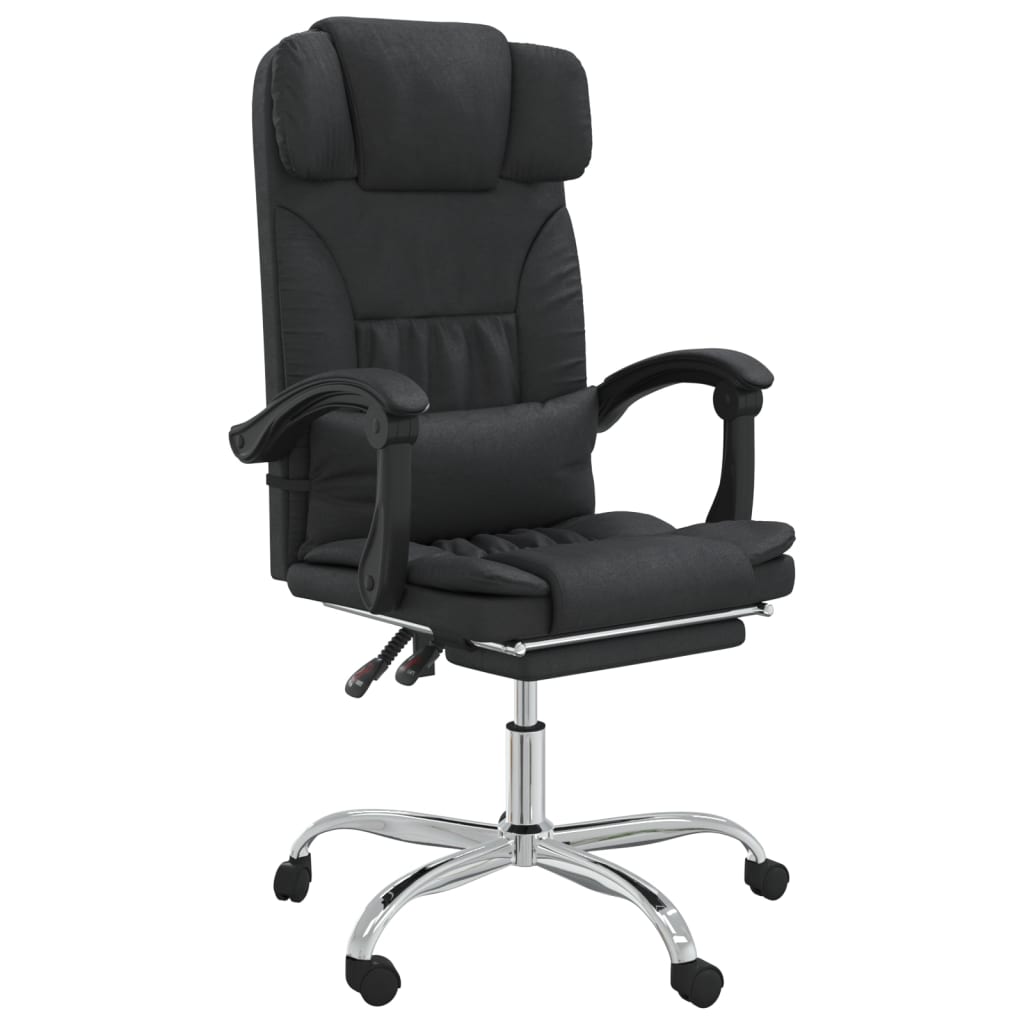 Fauteuil de massage inclinable de bureau Noir Similicuir - Xios Store SNC