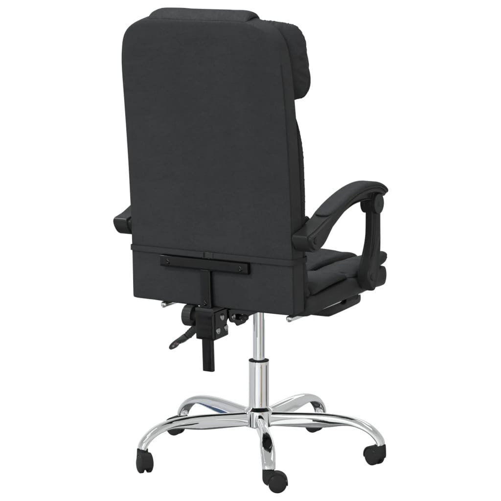 Fauteuil de massage inclinable de bureau Noir Similicuir Chaises de bureau vidaXL   