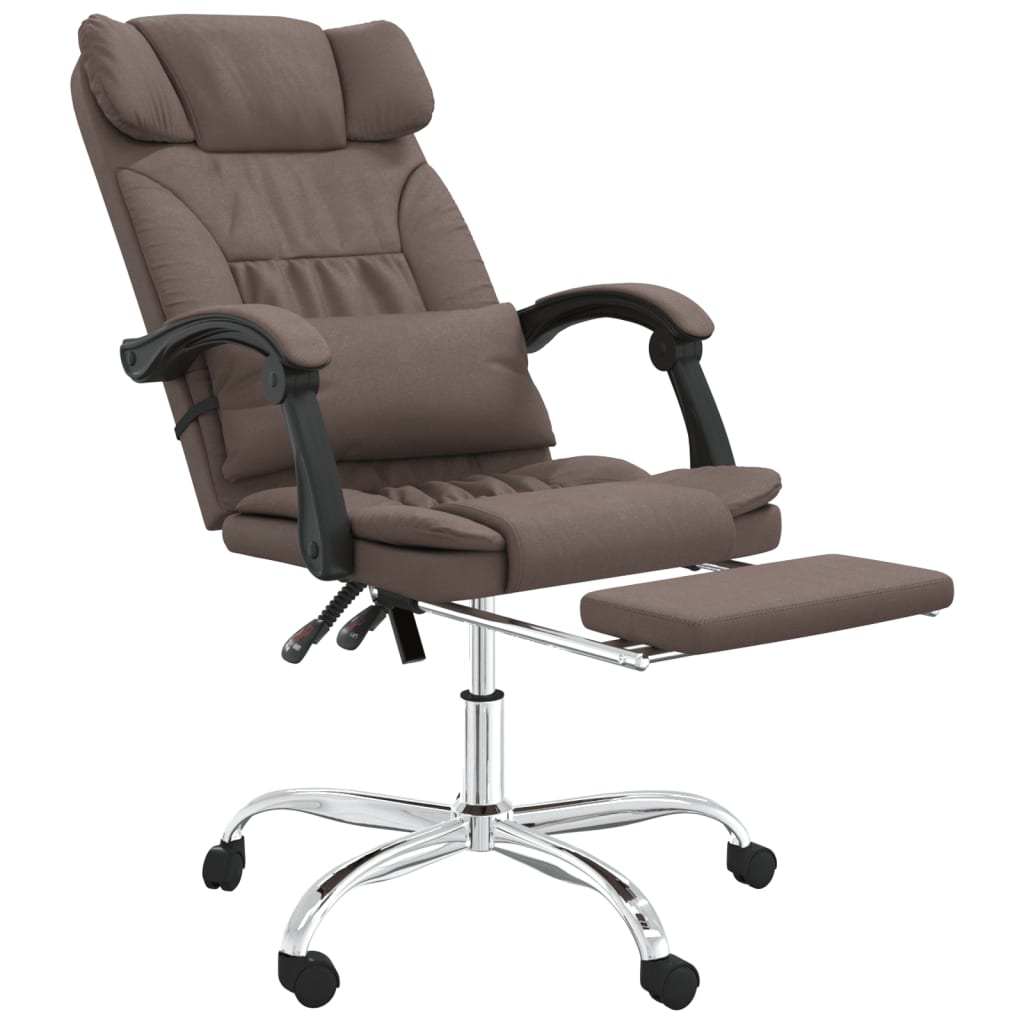 Fauteuil de massage inclinable de bureau Marron Similicuir - Xios Store SNC