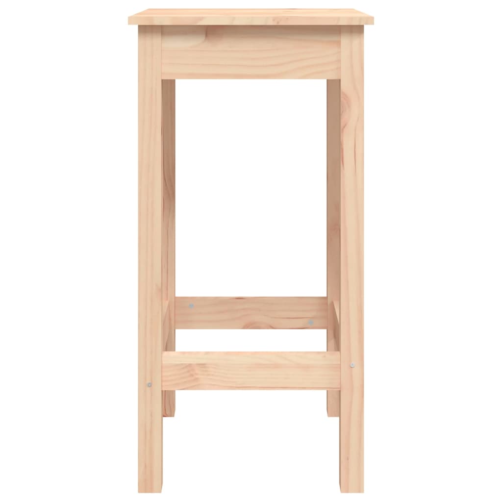 Chaises de bar lot de 2 40x40x78 cm bois de pin solide Chaises de cuisine vidaXL   