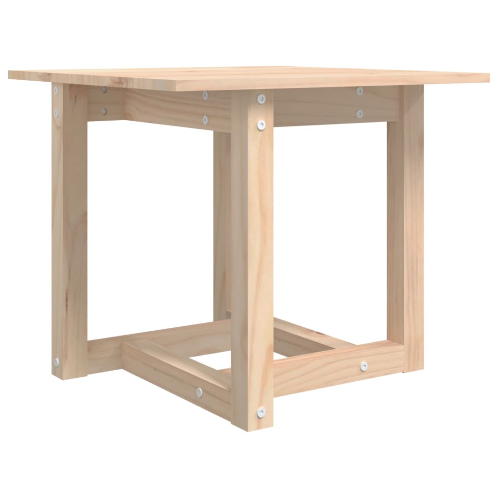 Table basse 50x50x45 cm Bois massif de pin Tables basses vidaXL