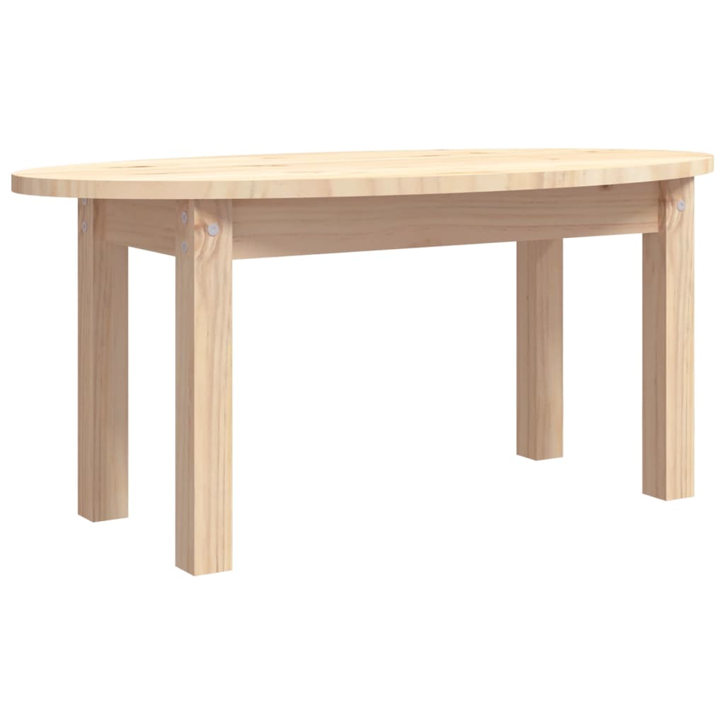 Table basse 80x40x35 cm Bois massif de pin Tables basses vidaXL   