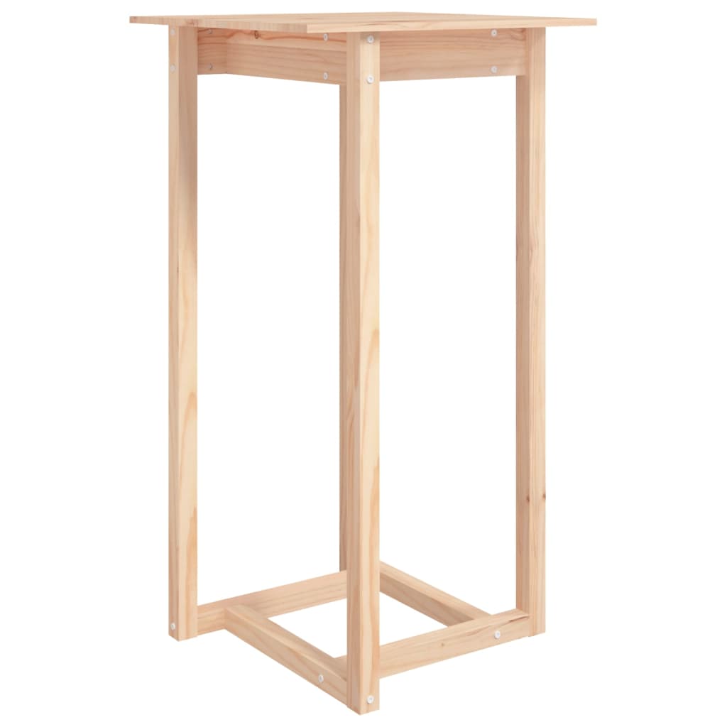 Ensemble de bar 3 pcs Bois de pin massif Meubles de salle à manger vidaXL   