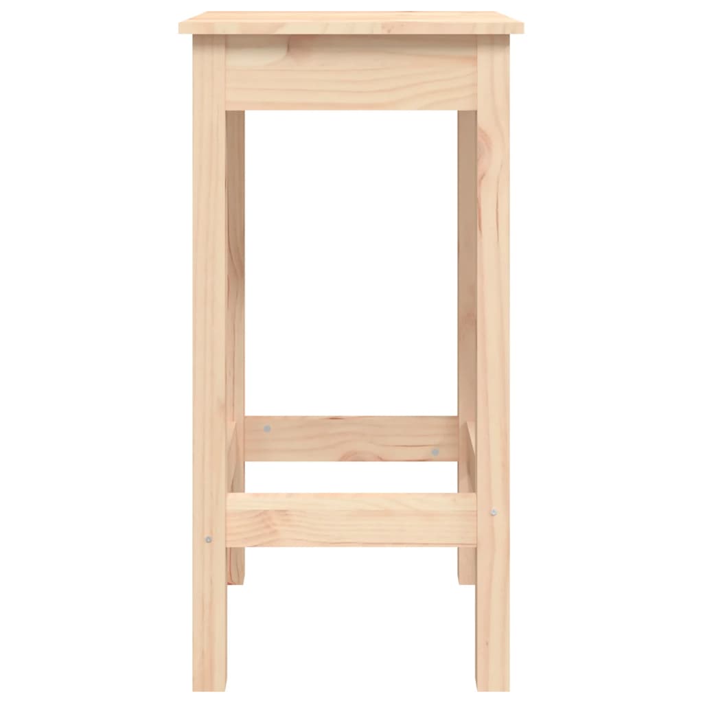 Ensemble de bar 3 pcs Bois de pin massif Meubles de salle à manger vidaXL   