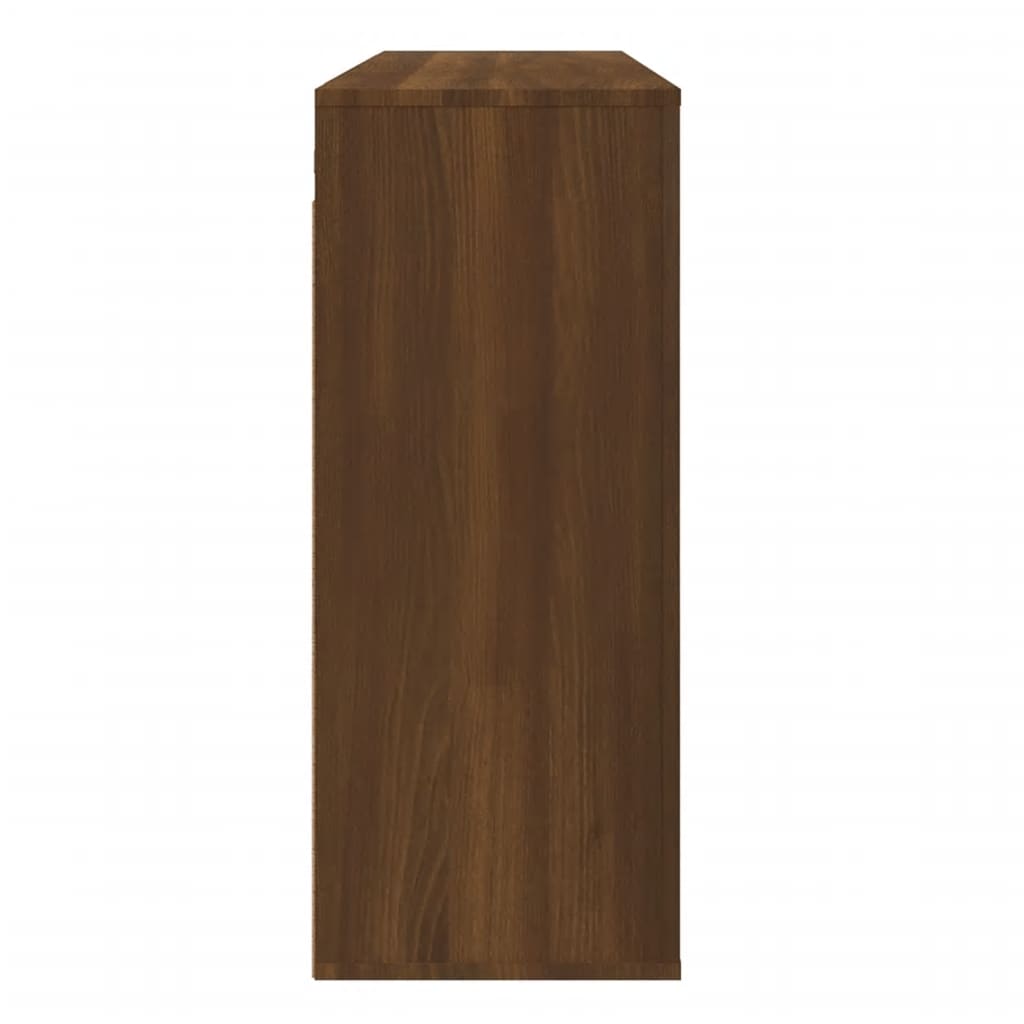 Armoire murale Chêne marron 80x33x80 cm Bois d'ingénierie Buffets & bahuts vidaXL