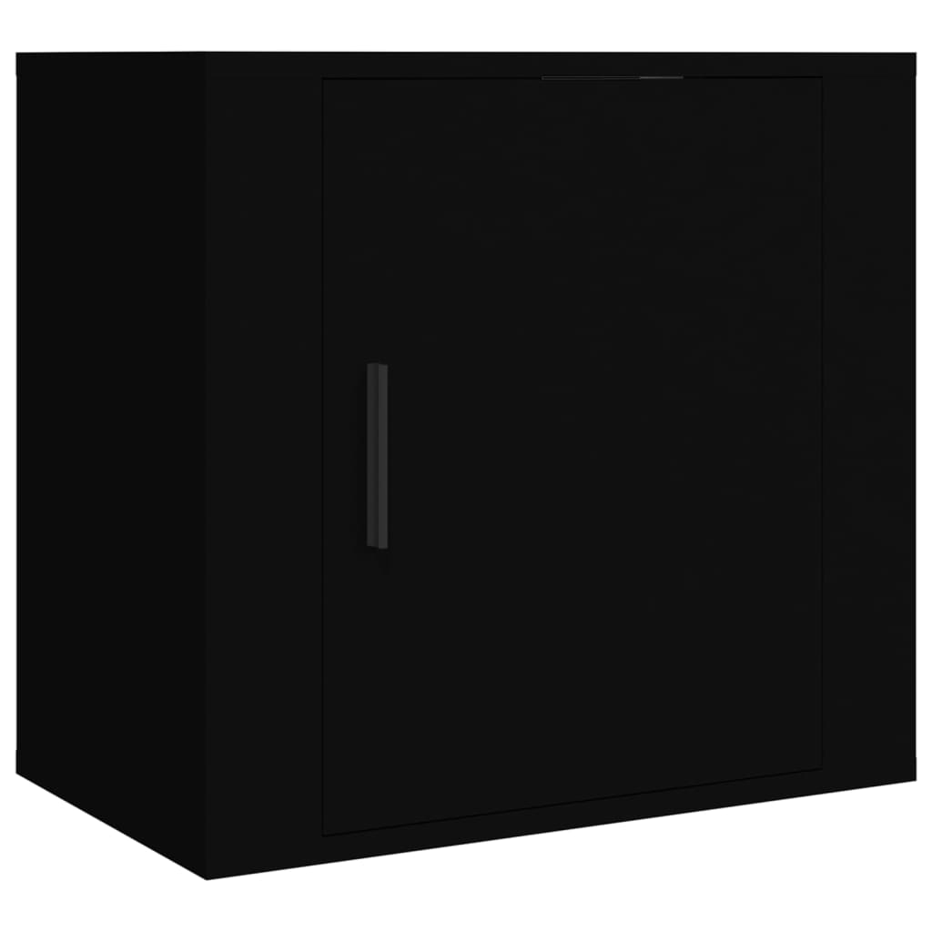 Tables de chevet murales 2 pcs Noir 50x30x47 cm Tables de chevet vidaXL   