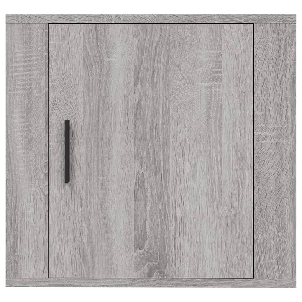 Tables de chevet murales 2 pcs Sonoma gris 50x30x47 cm Tables de chevet vidaXL   