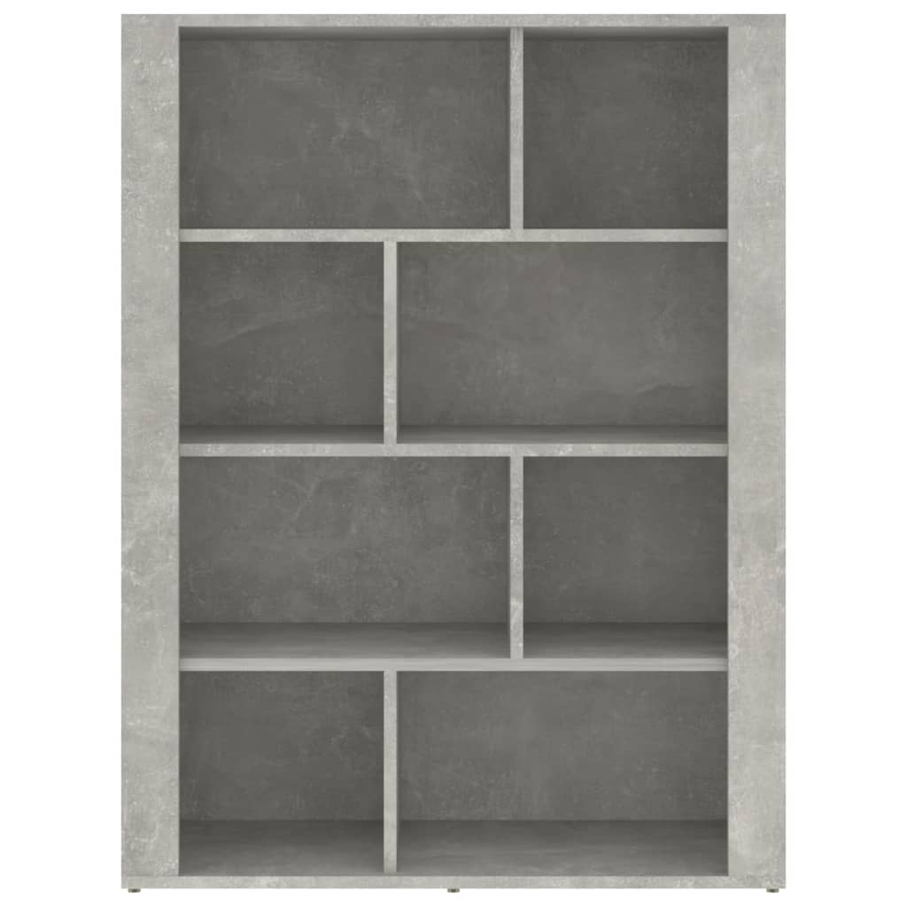 Buffet Gris béton 80x30x106 cm Bois d'ingénierie - Xios Store SNC