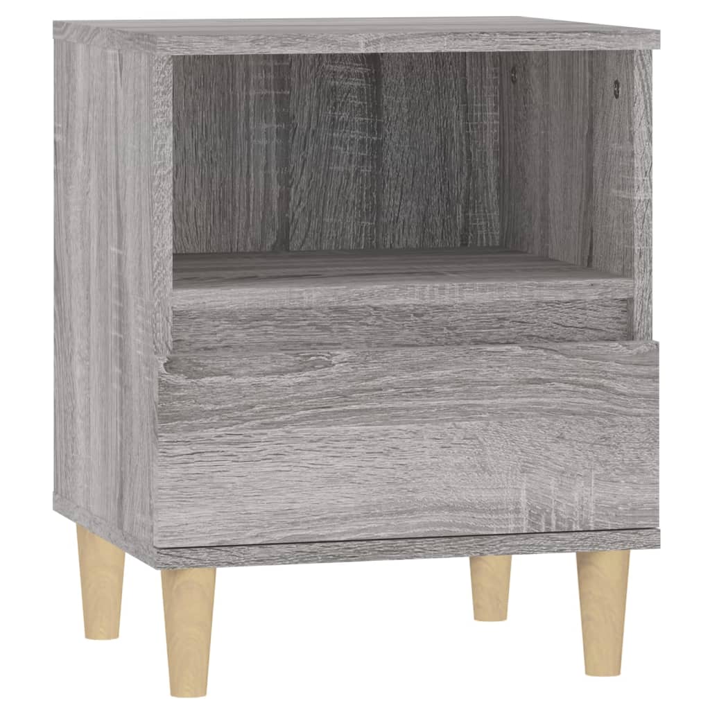 Table de chevet Sonoma gris 40x35x50 cm Tables de chevet vidaXL   