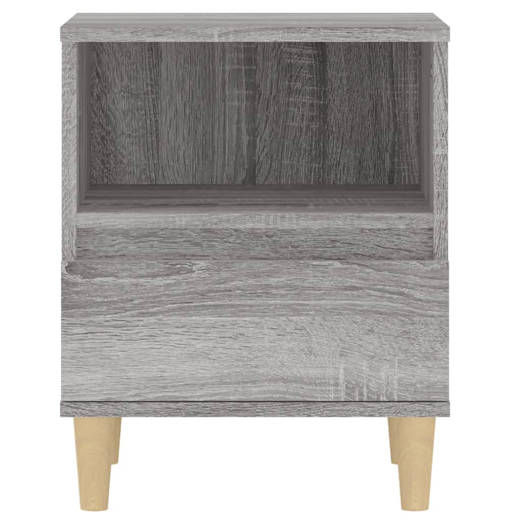 Tables de chevet 2 pcs Sonoma gris 40x35x50 cm Tables de chevet vidaXL   