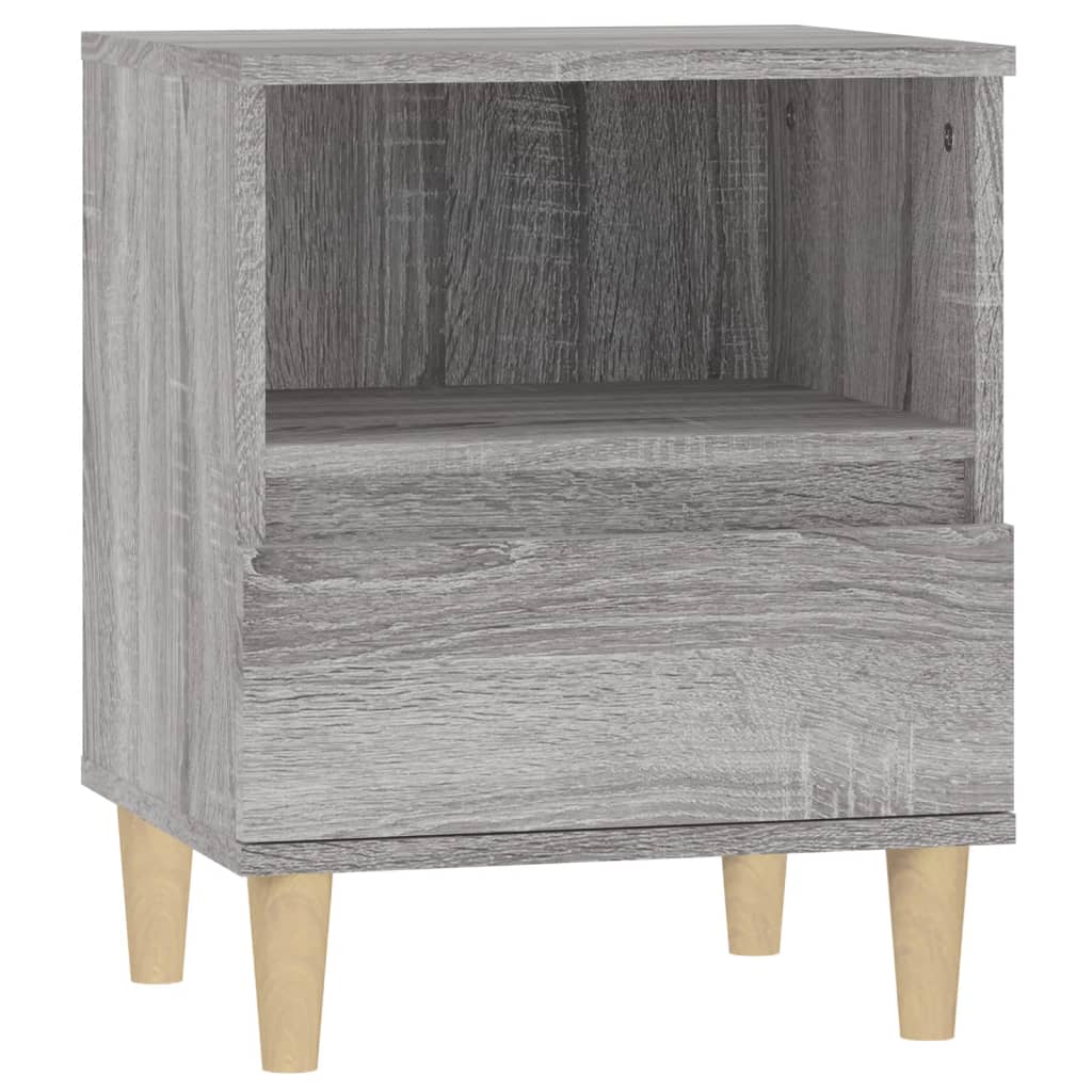 Tables de chevet 2 pcs Sonoma gris 40x35x50 cm Tables de chevet vidaXL   