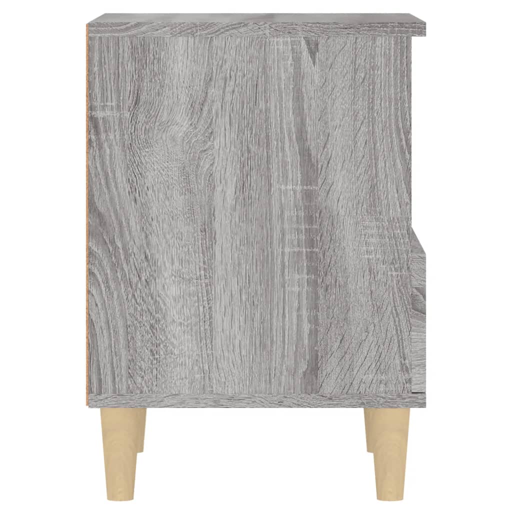 Tables de chevet 2 pcs Sonoma gris 40x35x50 cm Tables de chevet vidaXL   