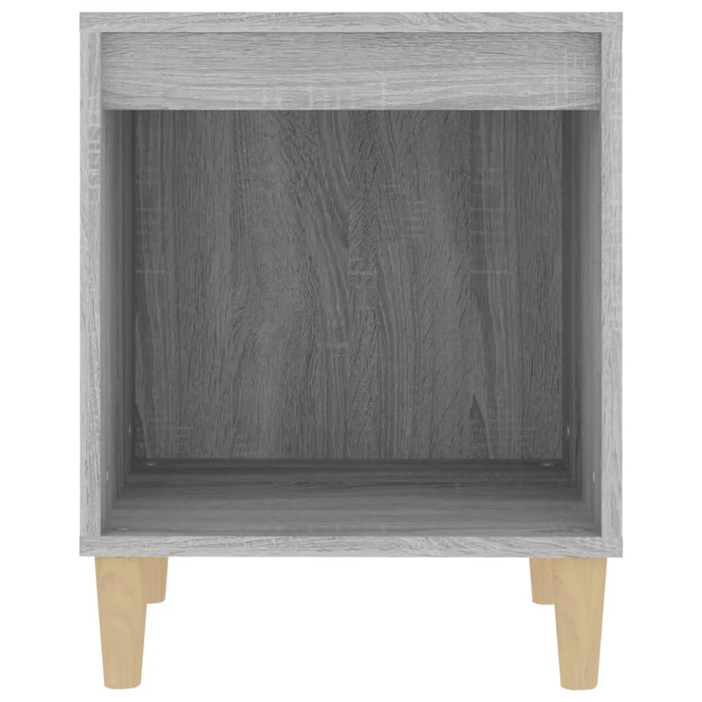 Table de chevet Sonoma gris 40x35x50 cm Tables de chevet vidaXL   