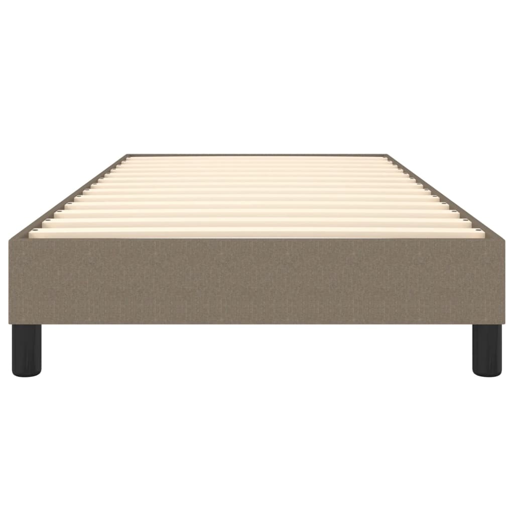 Cadre de lit Taupe 80x200 cm Tissu Lits & cadres de lit vidaXL   